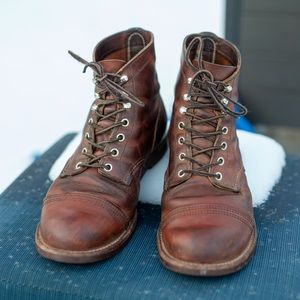 Red Wing Heritage Iron Rangers + Insert Size 9